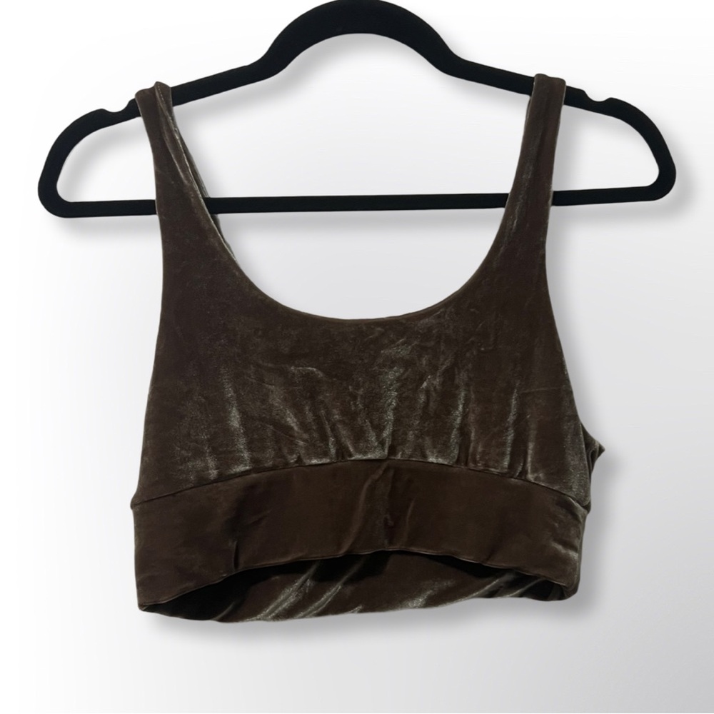 Laina Rauma Velour Bralette (from the leisure collection)